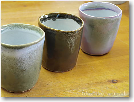 陶芸体験の作品紹介~♪