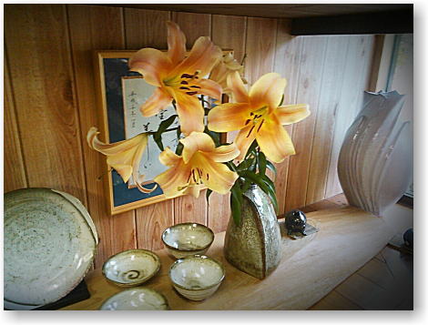 ユリの花