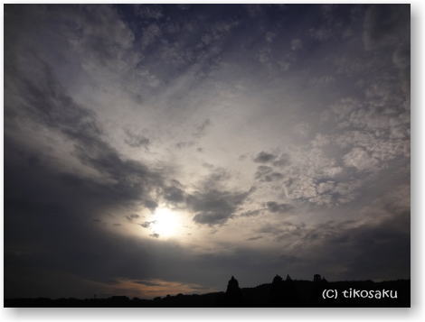 夕方の空