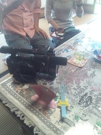 取材(*^^*)