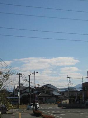 晴れてよかった