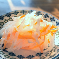 大根と人参の　なます