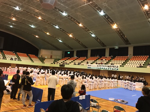 平成31年4月14日　第10回　北信越学生空手道選手権大会に出場して来ました。