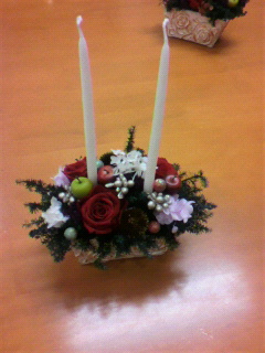 クリスマスキャンドル