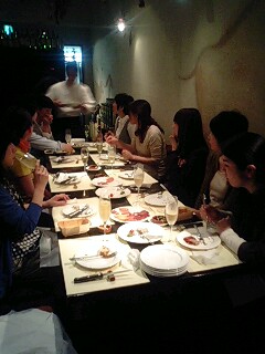 昨夜は盛り上がりました。