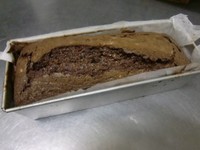 チョコとナッツのパウンドケーキ