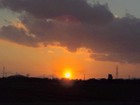 夕日