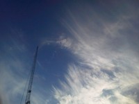 いい天気ですね。