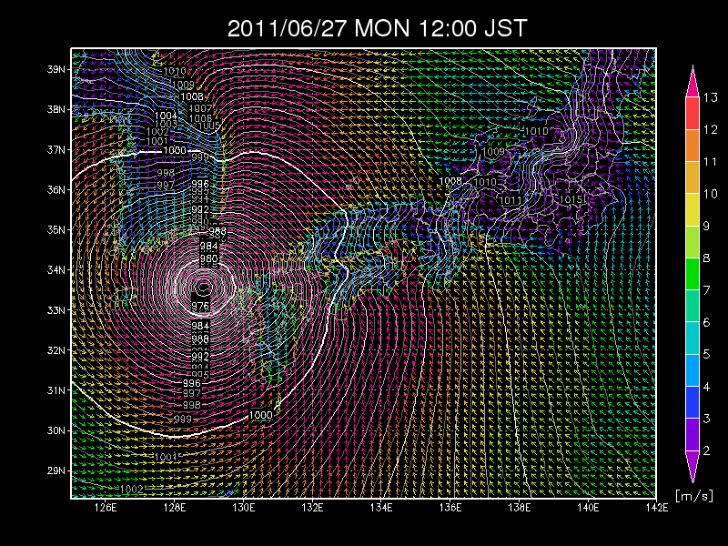 台風5号