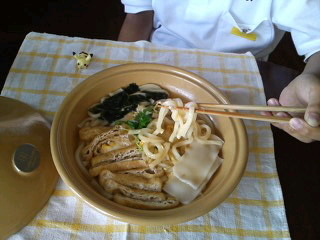 蒸しうどん